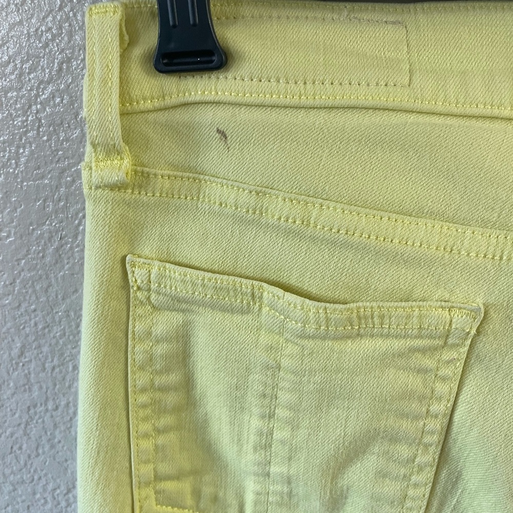 Rag & Bone Lemon Yellow Skinny Jeans - Picture 10 of 15